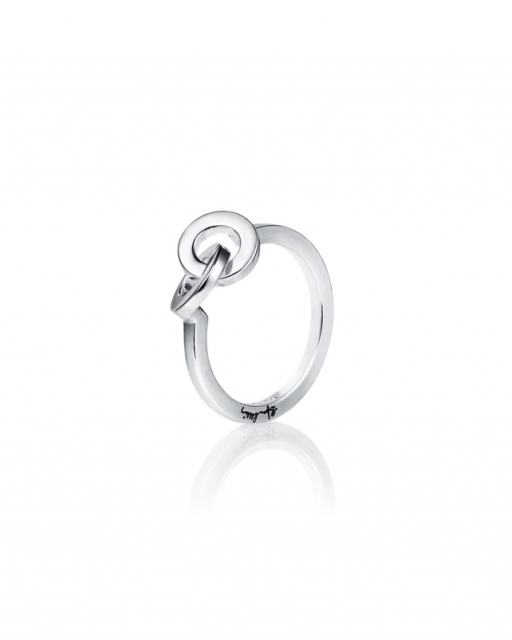 You & Me Ring Silver