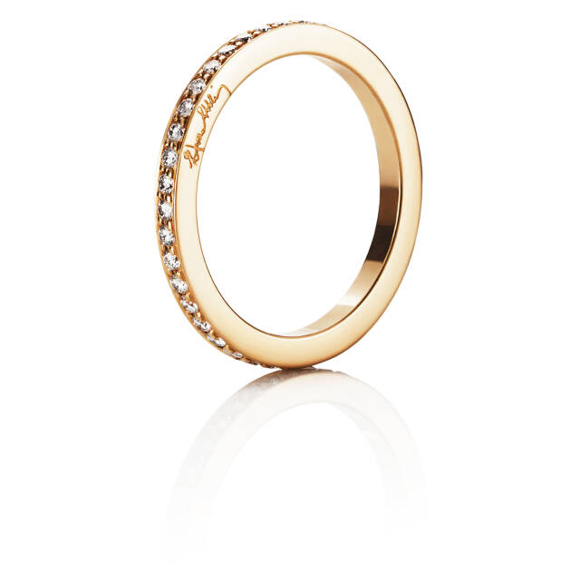 Stars & Signature Thin Ring Gold