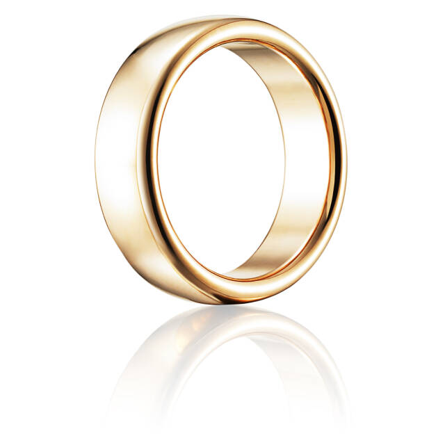Smooth Ring Gold