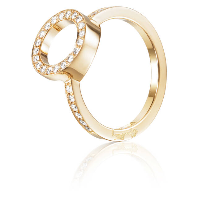Circle Of Love II Ring Gold