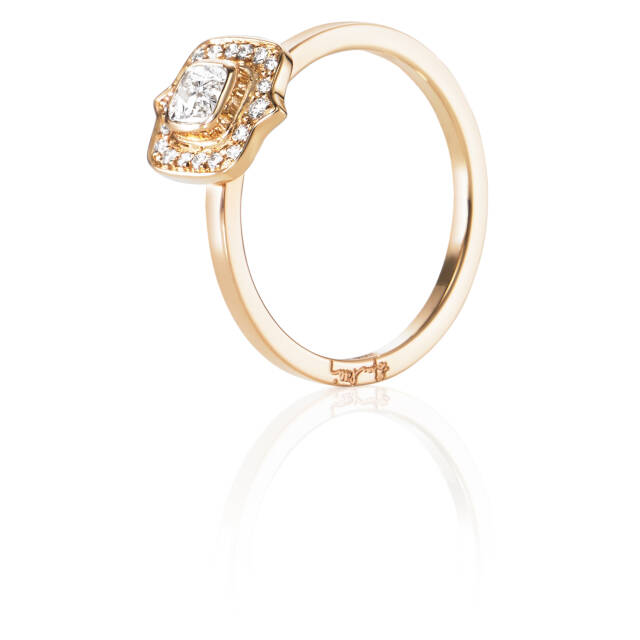 The Mrs 0.30 ct Diamonds Ring Gold