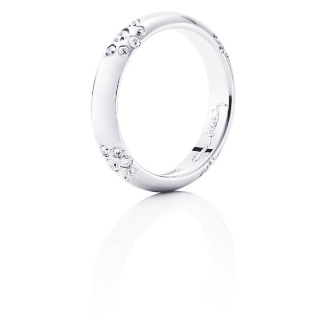 Sweet Hearts Ring White gold