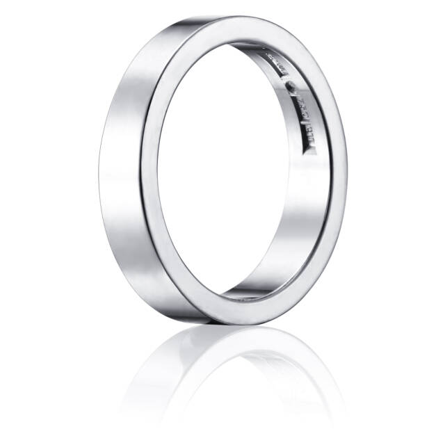 Irreyellowar Slim Ring White gold
