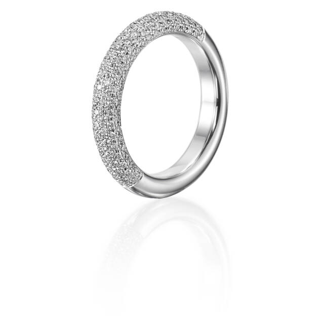 Million Stars Ring White gold