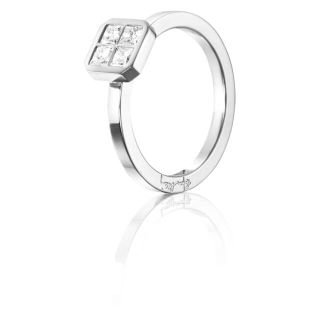4 Love 0.40 ct Diamonds Ring White gold