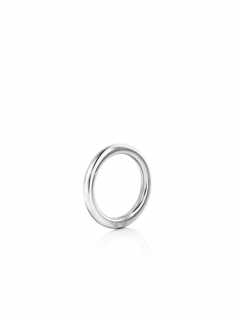 One Love Thin Ring White gold
