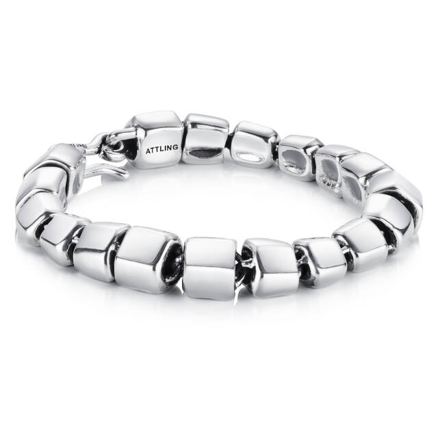 Spine Brace Bracelets Silver