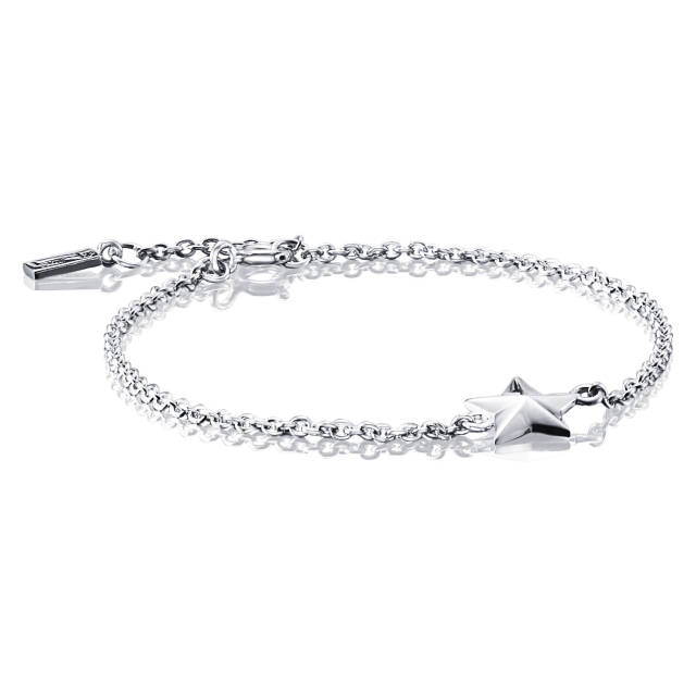 Catch A Falling Star Bracelets Silver 15-19 cm