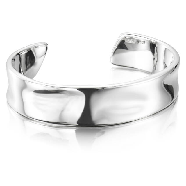 Little Moonwalk Cuff Bracelets Silver