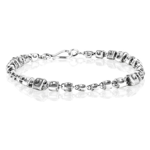 Slim Spine Bracelets Silver