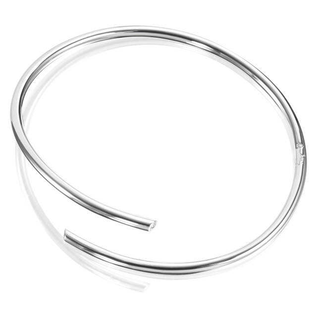 Hug Cuff Bracelets Silver