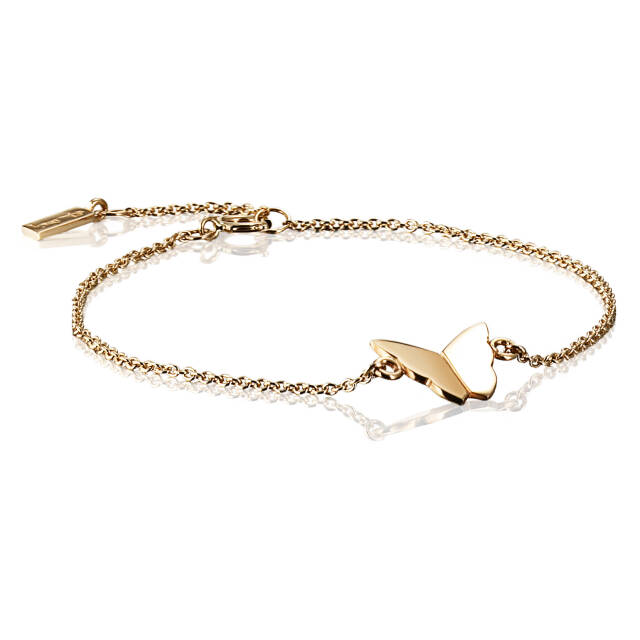 Little Miss Butterfly Bracelets Gold 15-19 cm