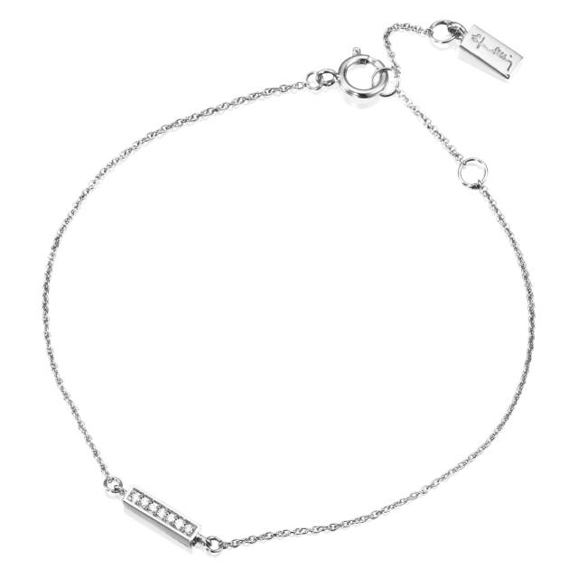 Thin StarsBracelets White goldg 16-19 cm