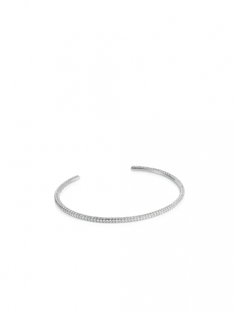 Stars Cuff Deluxe White gold