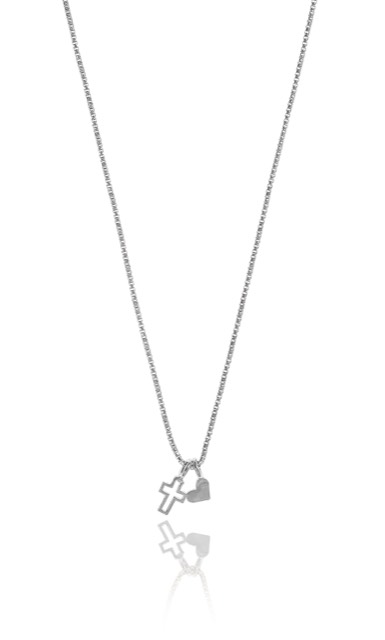 Trust pendant Necklaces Silver 42-47 cm