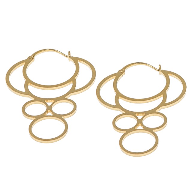 Sun Earring Gold