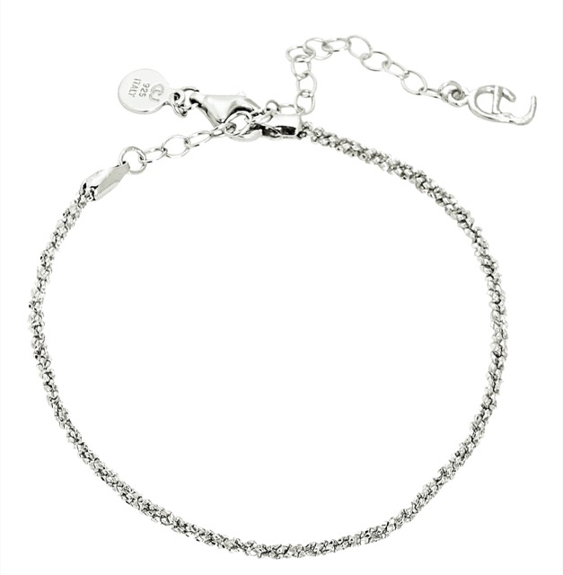 Roof plain brace Bracelets Silver