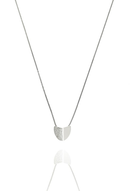 Roof big pendant Necklaces Silver 45-50 cm