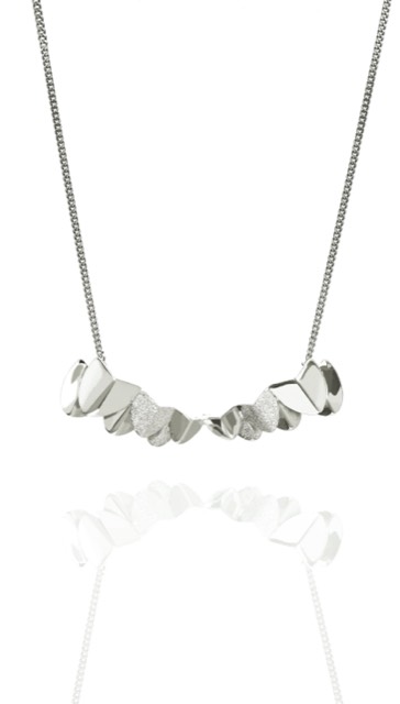 Roof big Necklaces Silver 40-45 cm