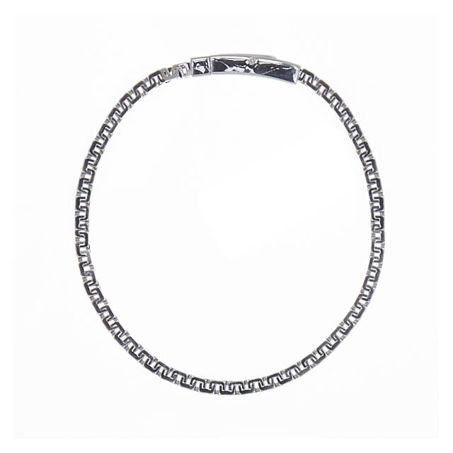 Bear zigzag brace Bracelets Silver