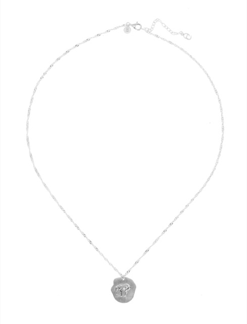 Two Elephant Necklaces - Silver