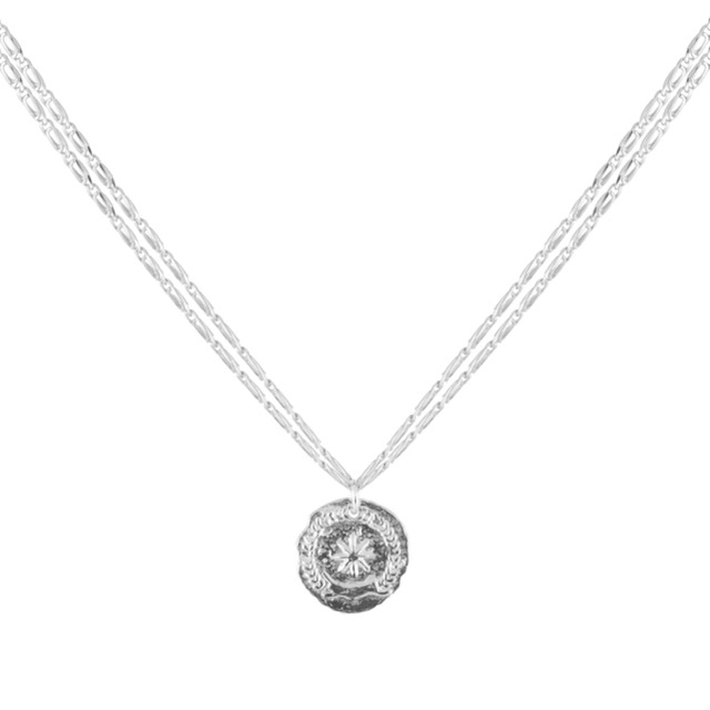 Victory long/short Necklaces 75-85 Silver