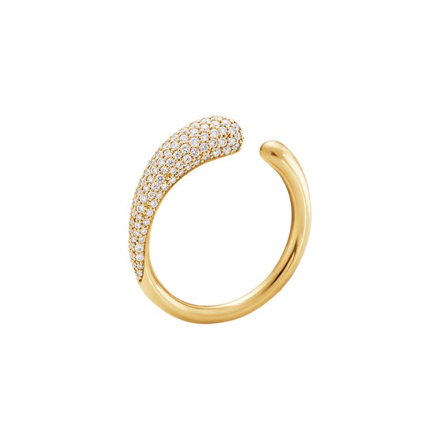MERCY MINI Ring Diamonds PAVÉ 0.53 CT Gold