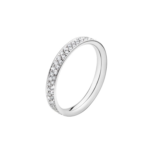 MAGIC Ring Diamonds PAVE 0.44 ct White gold