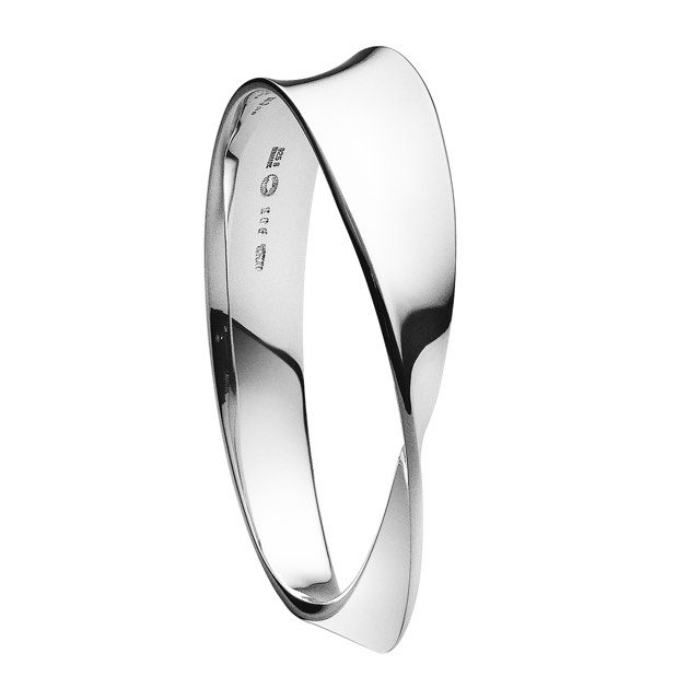 MOEBIUS BANGLE Bracelets Silver