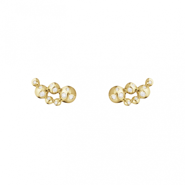 GRAPE Earring Gold DIAMOND 0.14 CT
