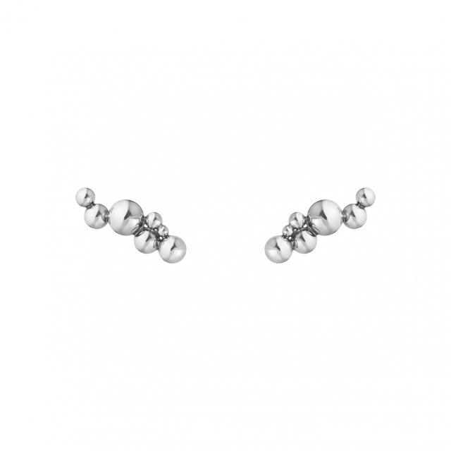 GRAPE LONG Earring Silver