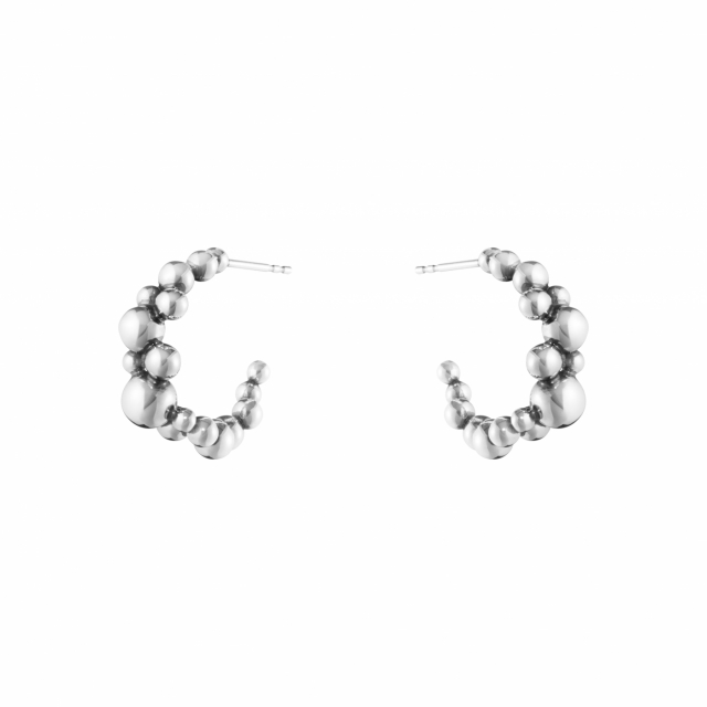 GRAPE EARHOOP SILVER