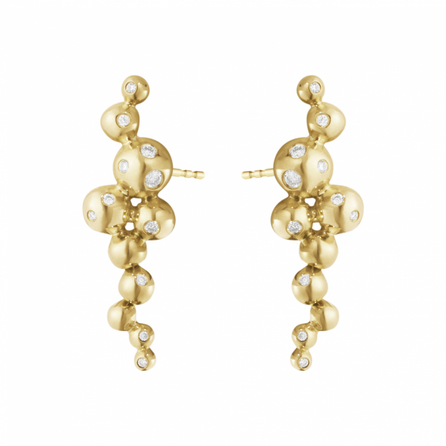 GRAPE SMALL Earring Gold 0.08 CT