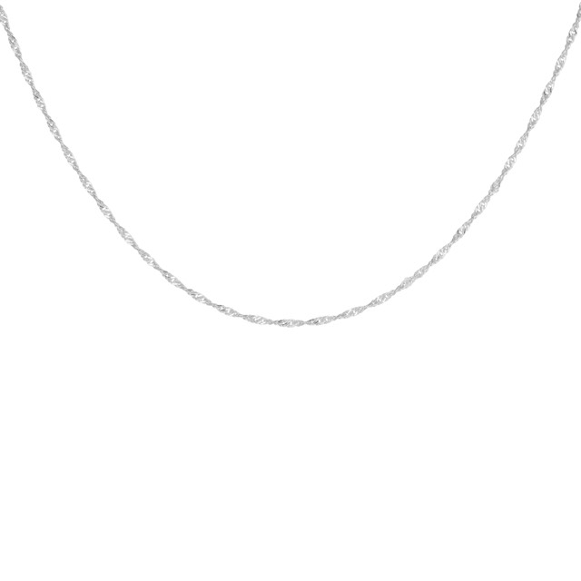 Letters singapore Necklaces 45-50 Silver