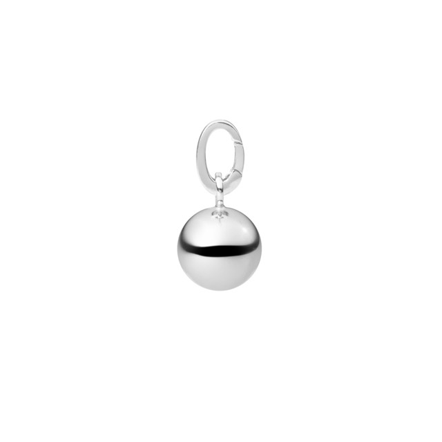 Globe pendant silver