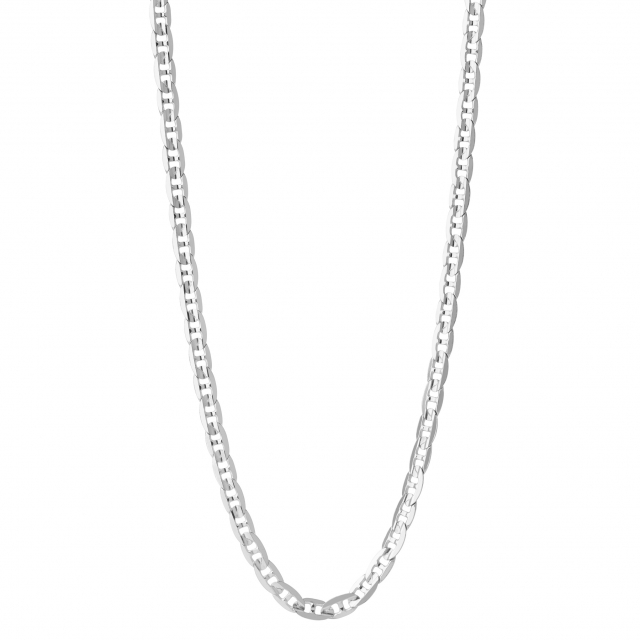 Carlo Necklace 43 Silver (One)