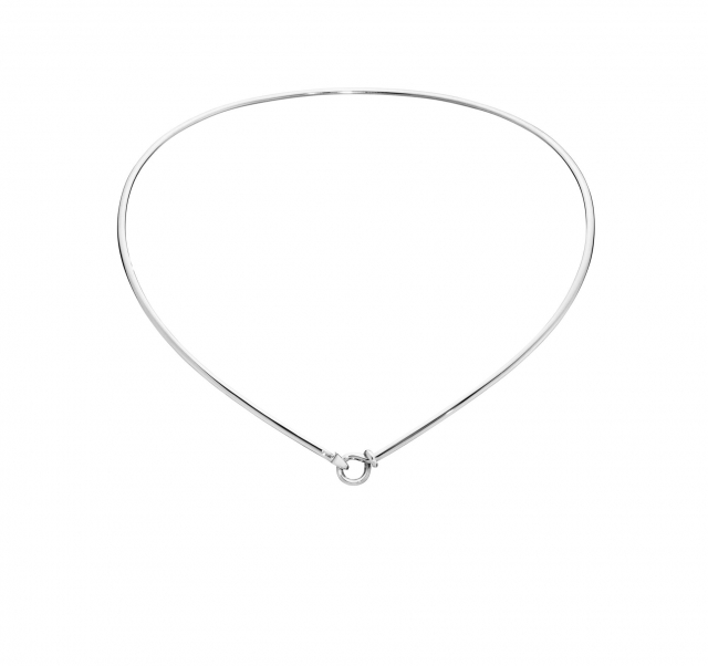 VIVIANNA DEW DROP NECKRING Silver