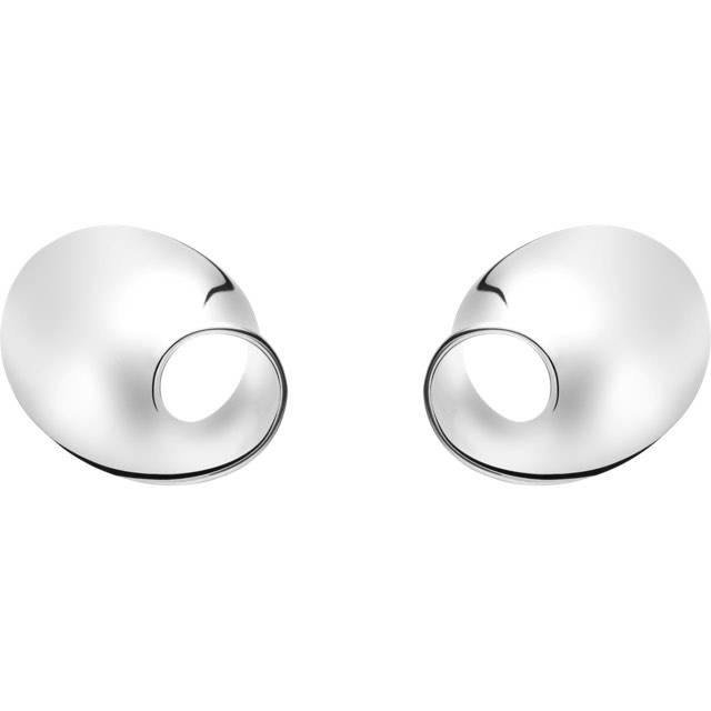 MOEBIUS Earring Silver