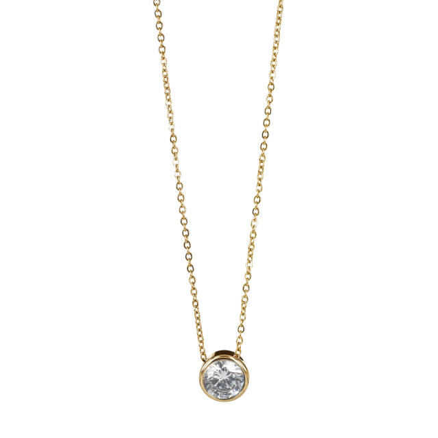 LILLY 7 mm Necklaces Gold/Crystal