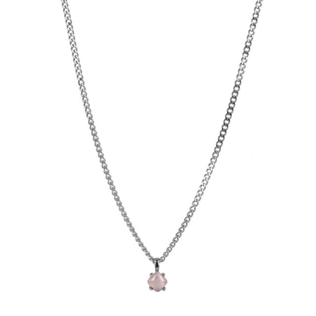 VICTORIA Necklaces Steel/Rosa