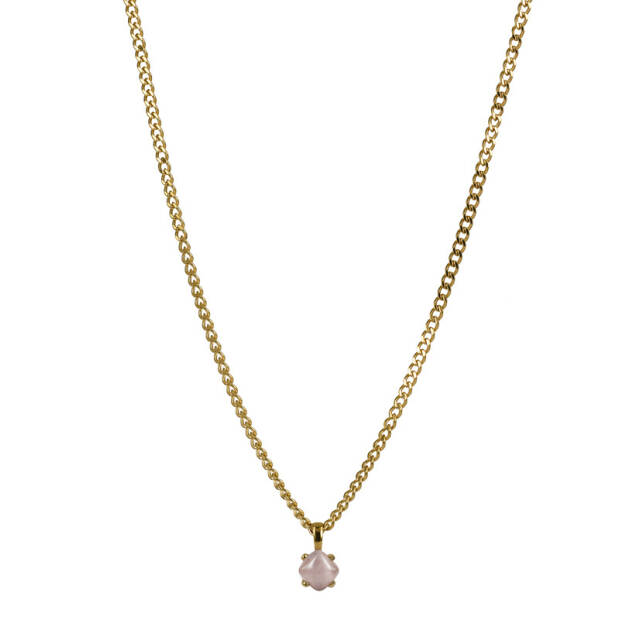 VICTORIA Necklaces Gold/Rosa