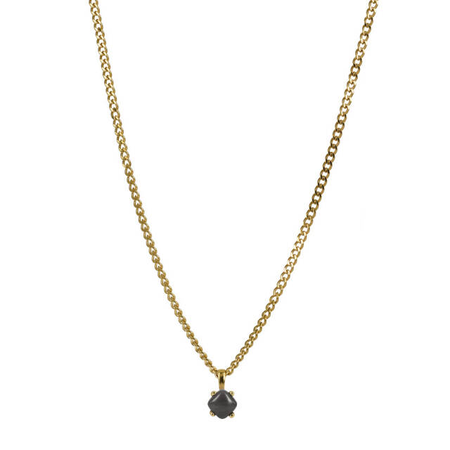 VICTORIA Necklaces Gold/Gray