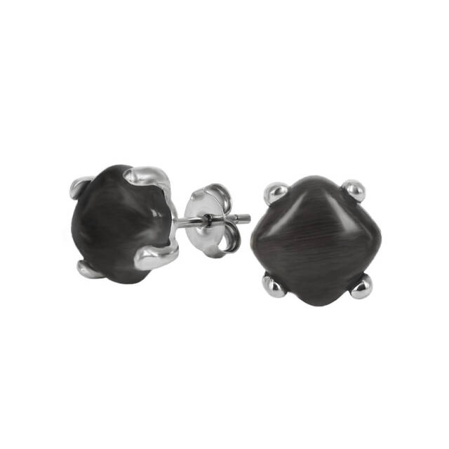 VICTORIA Earrings Steel/Gray