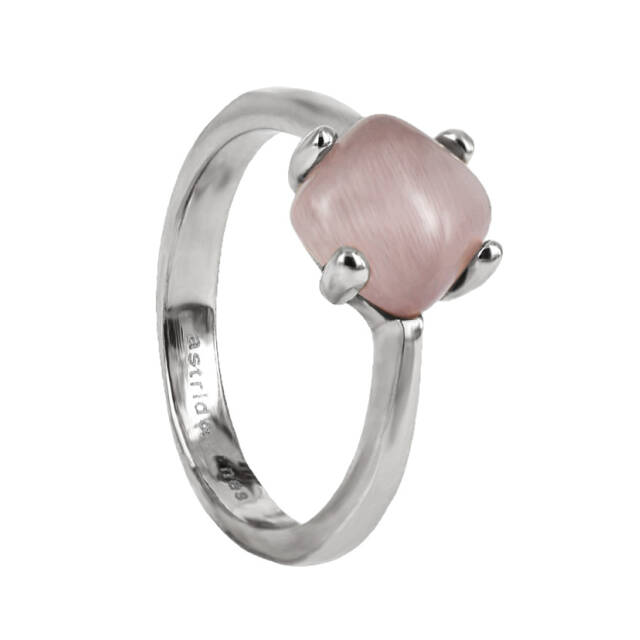 VICTORIA Steel/Rosa ring