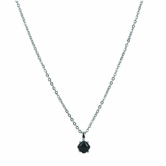 VICTORIA Long Necklaces Steel/Gray