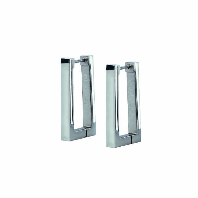 KATHY Long Earrings Steel