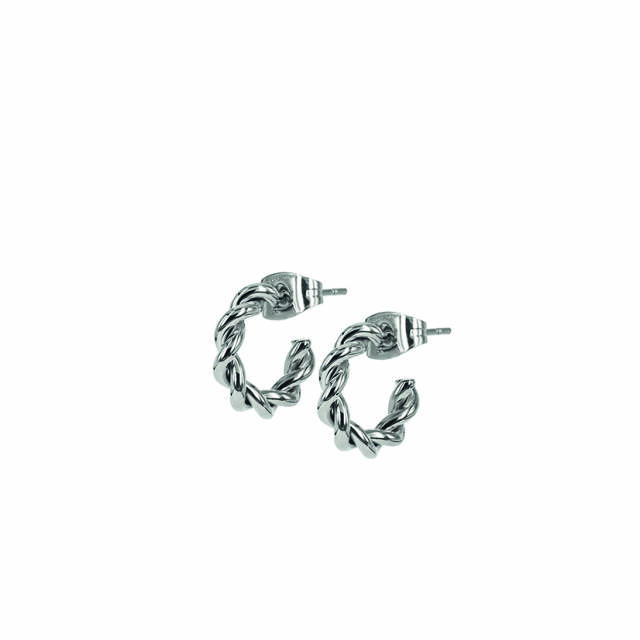 TWIST Mini Earrings Steel