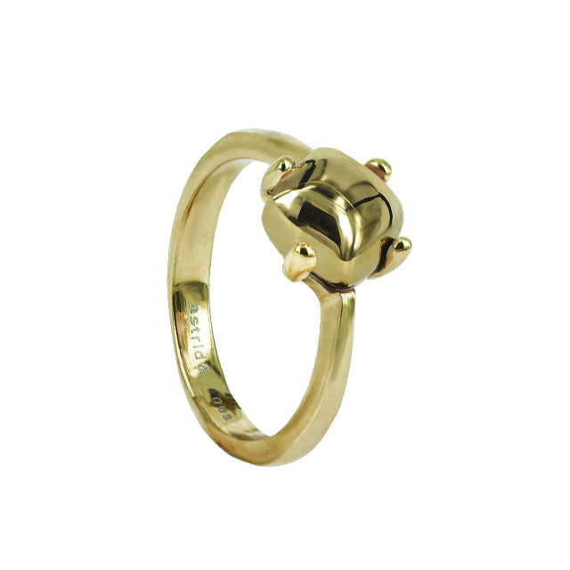 VICTORIA Plain Gold ring