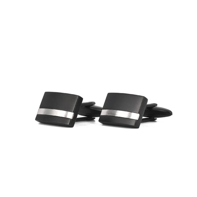 MOLTAS manschettknappar Black/Steel