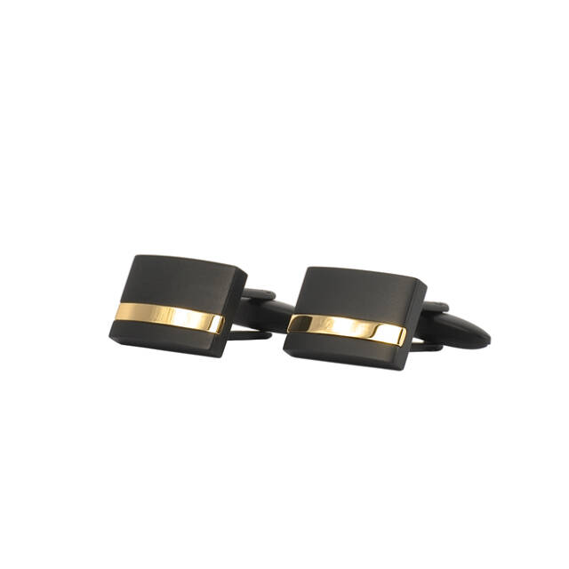 MOLTAS manschettknappar Black/Gold